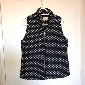 Michal Kors polka dot vest